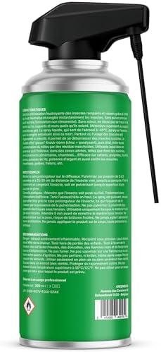  GREENBUGS Cryogenic Bed Bug Spray -40°C 500ml - Efficientmente_elimina_merc ecidi_e_ova
| GREENBUGS Cryogenic Bed Bug S