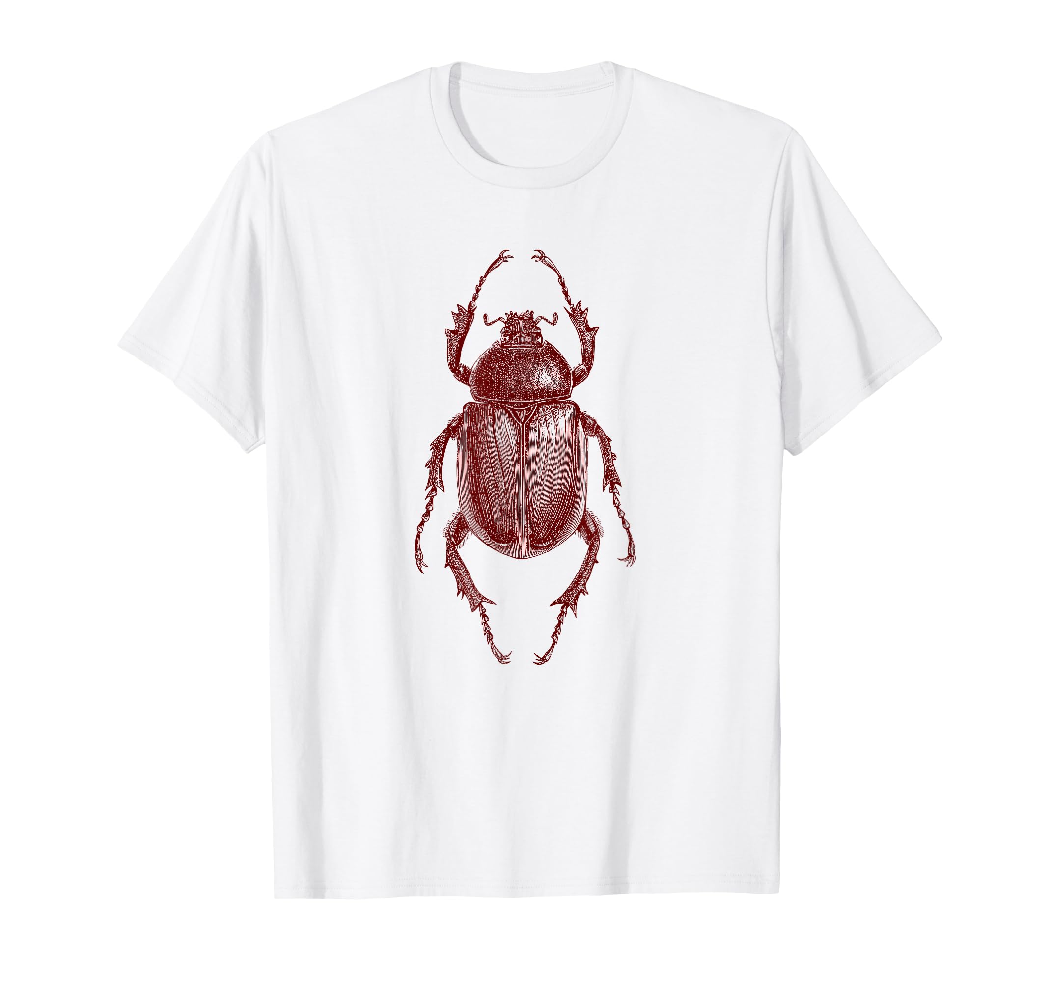 Geburtstagsgeschenk Insekt Design – Retro Vintage Bedbugs Graphic Illustration T-Shirt OEKO-TEX STANDARD 100 White S